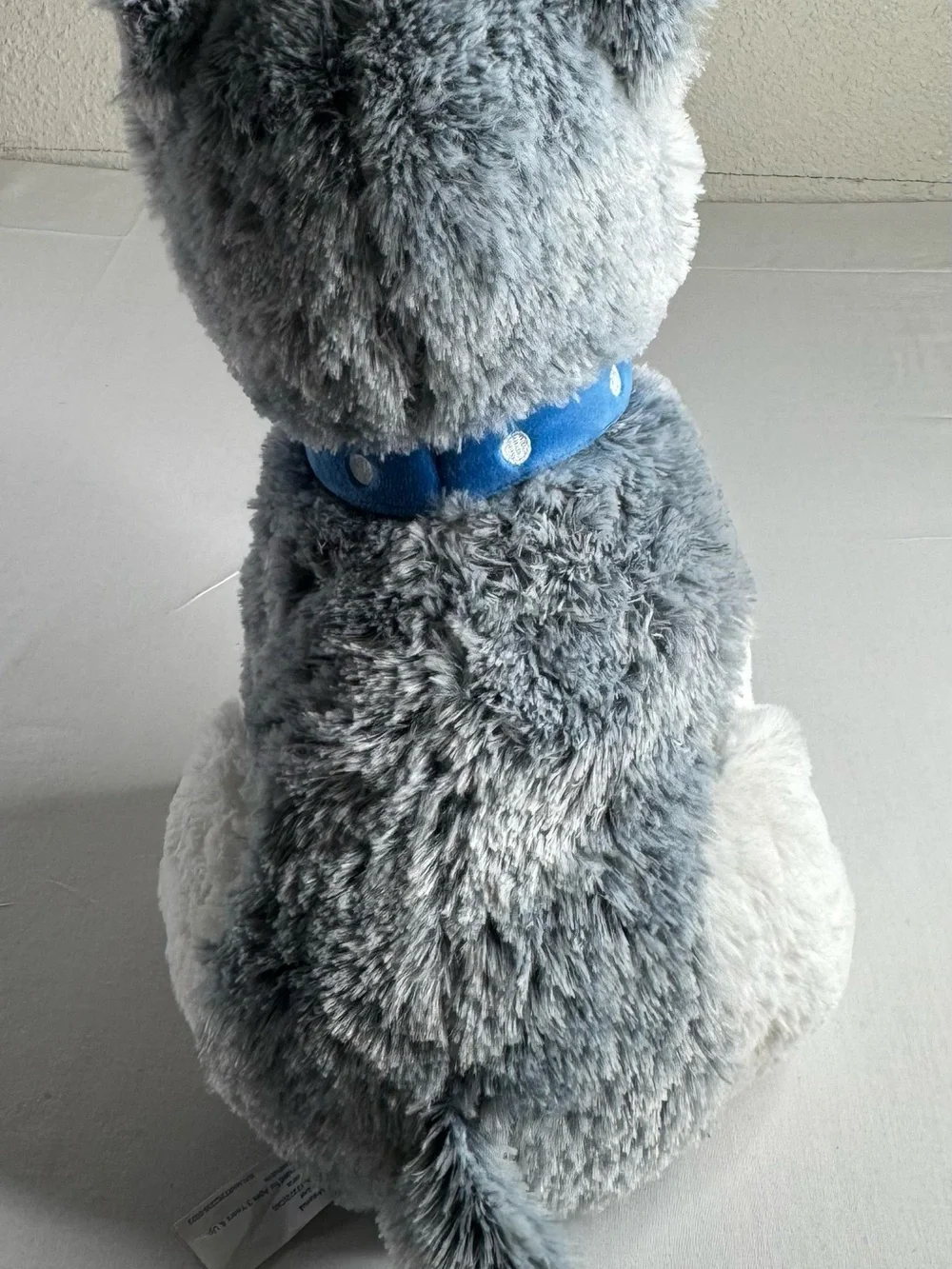 Sky Gray and White Husky Plush Toy